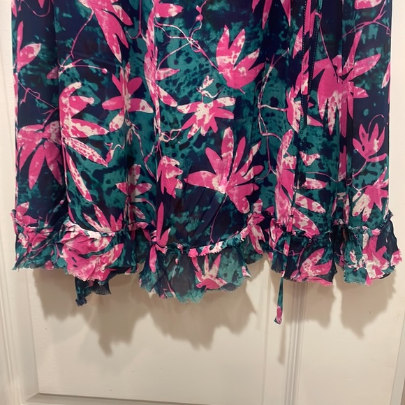 The kooples Hawaiian printed dress size S - Picture 12 of 13